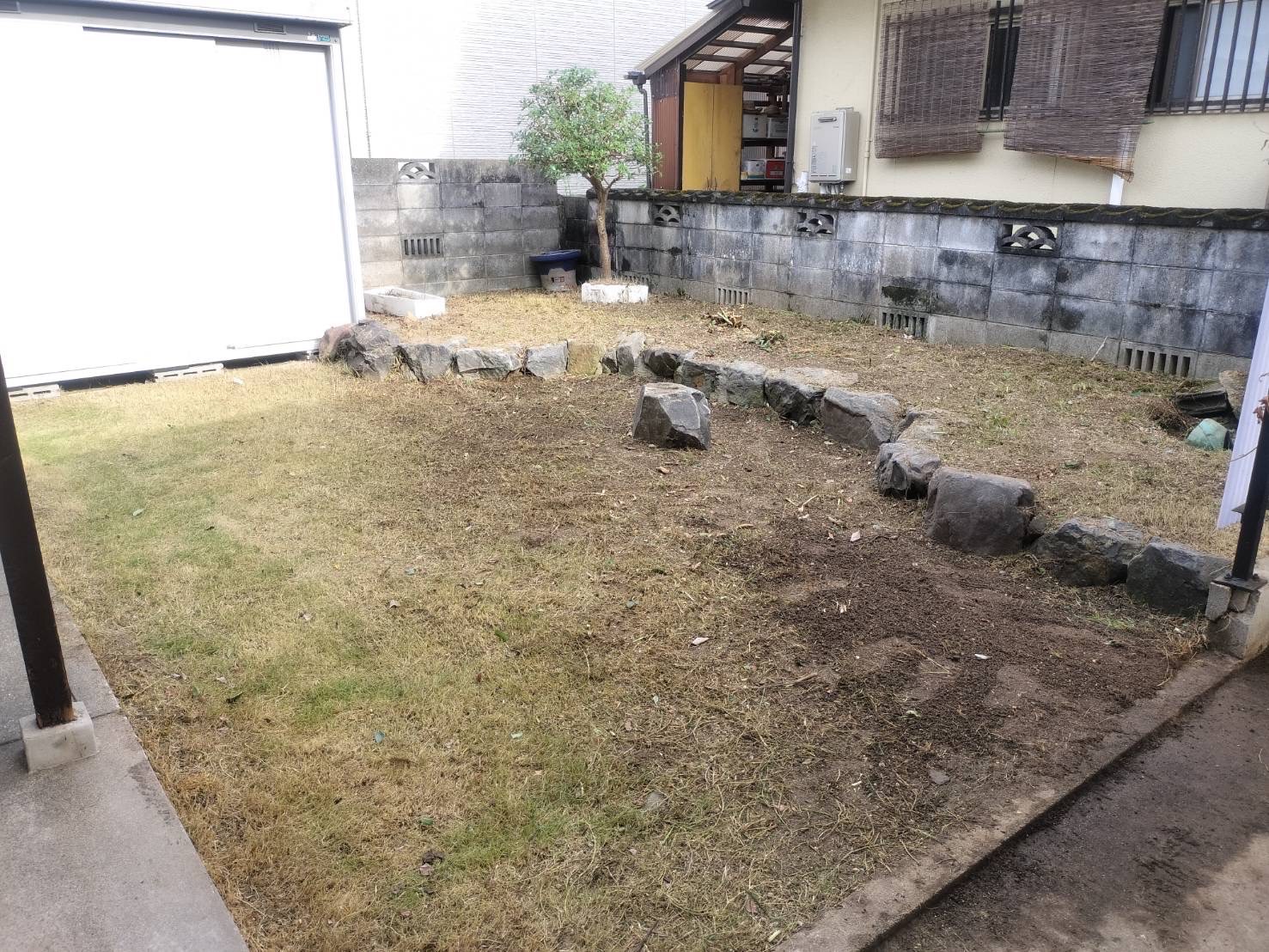 草刈り事例岡山市北区津高