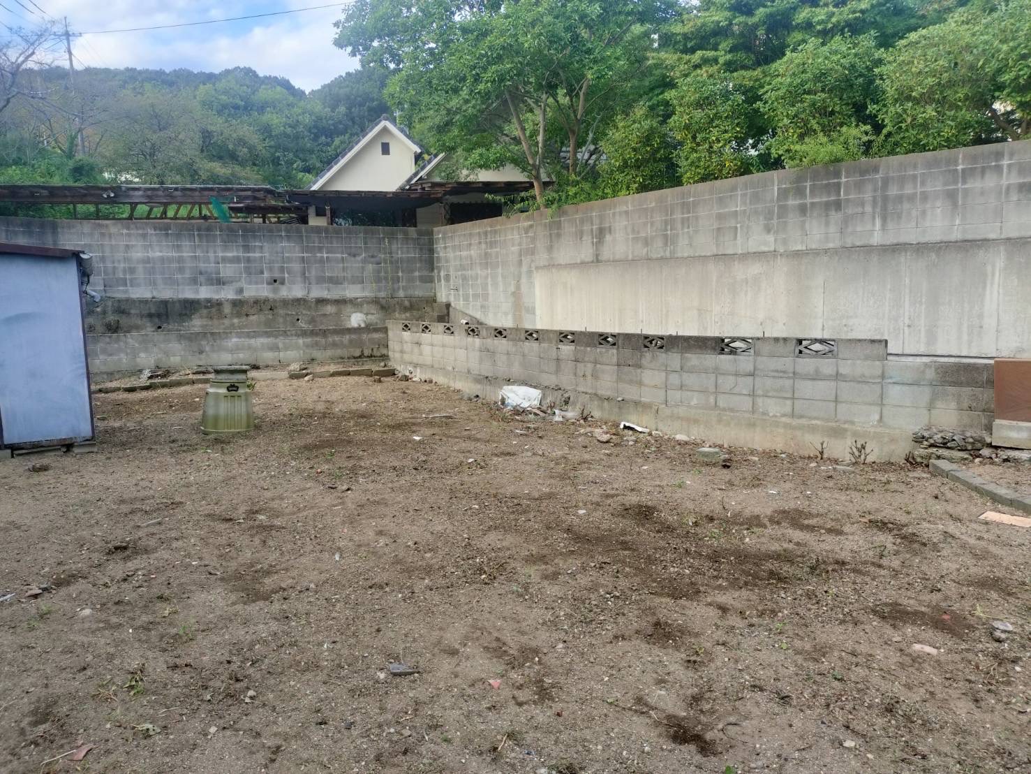 草刈り実例　岡山市中区湊