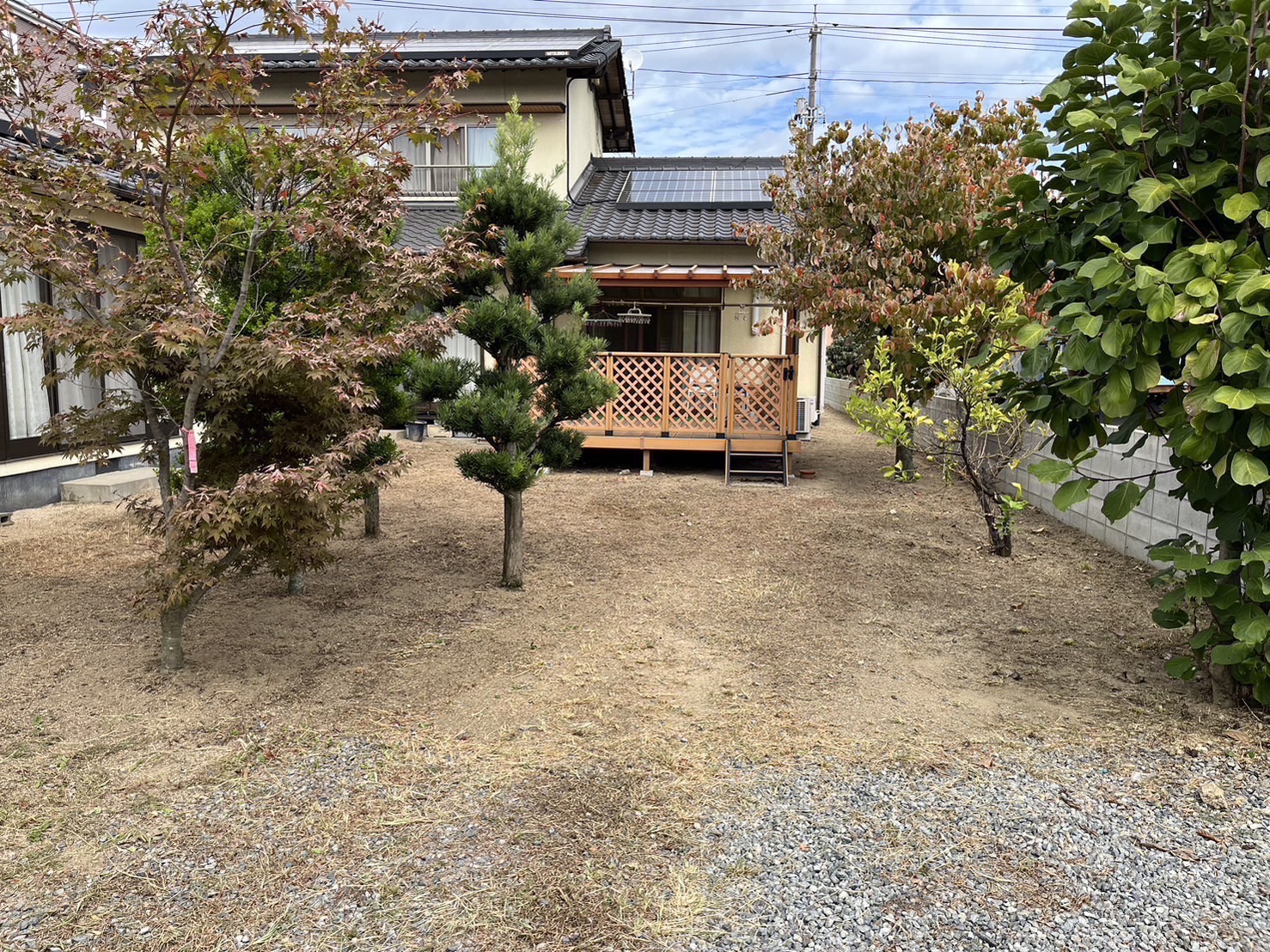 草刈り実例　岡山市中区浜