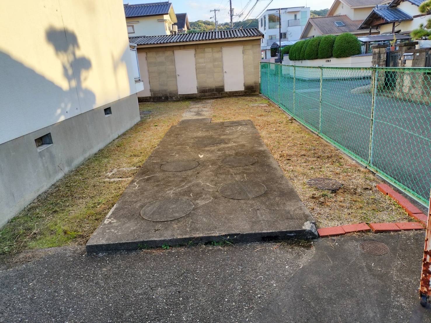 草刈り実例　岡山市北区津島