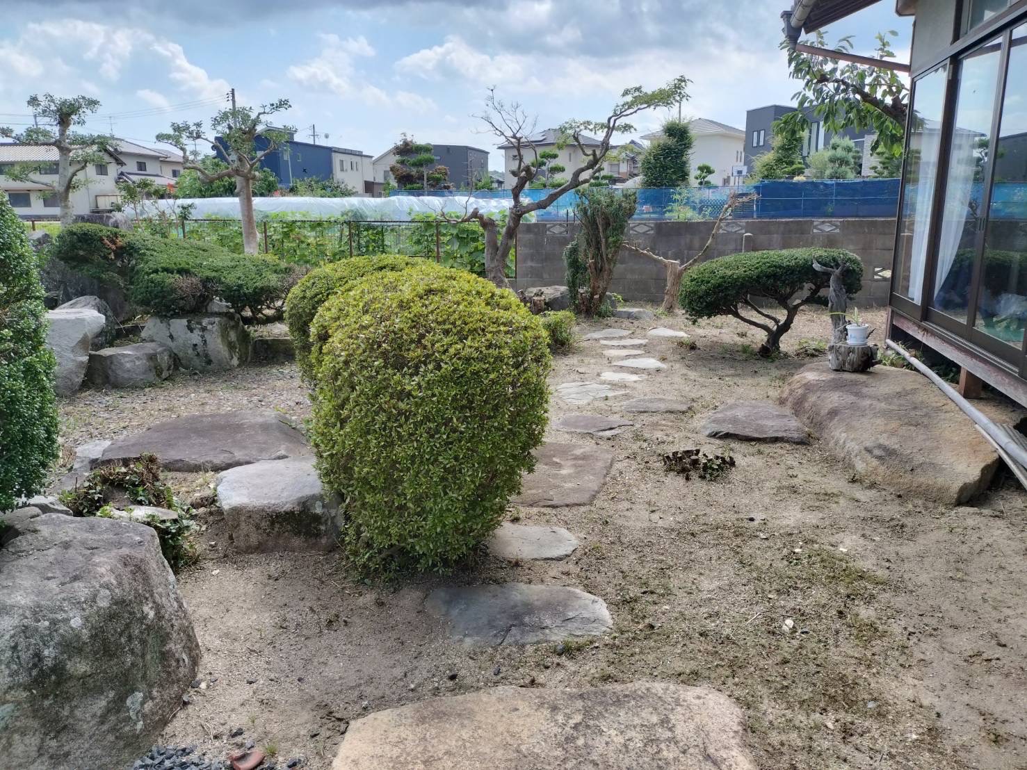 草刈り実例　岡山市北区撫川