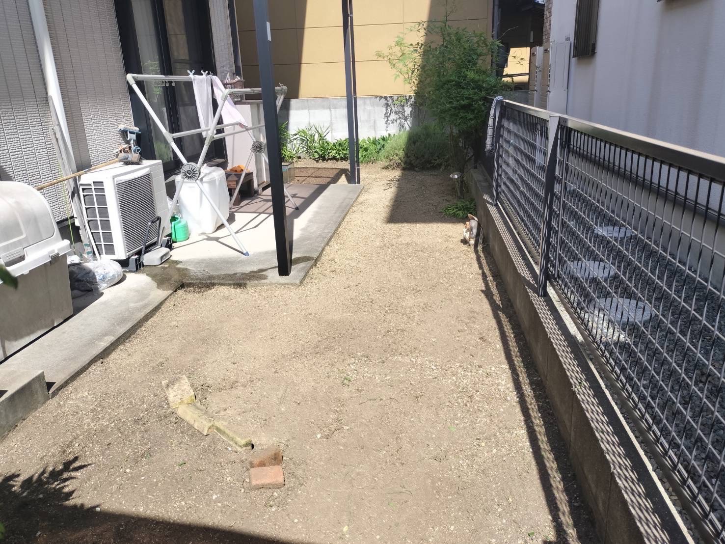 草刈り実例　岡山市北区下中野